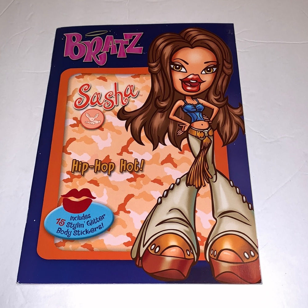 BRATZ! Book Sasha: Hip-Hop Hot! - NEW